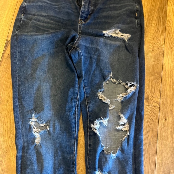 American Eagle Curvy Hi Rise Jeggings Size 0 - Picture 2 of 6